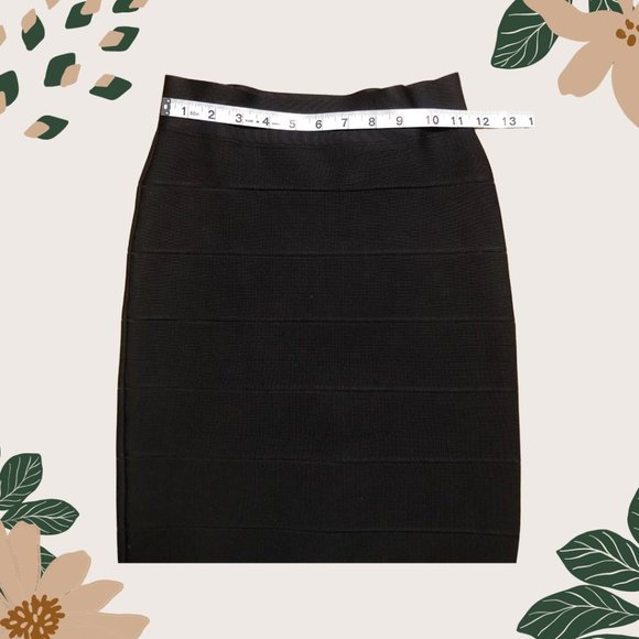 BCBG Bandage Skirt - Black - Size XS - Picture 3 of 4